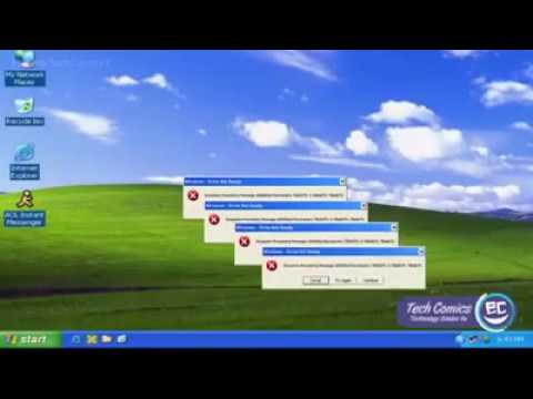 Funny Moment With Windows XP Best Song Of Errors Ever
