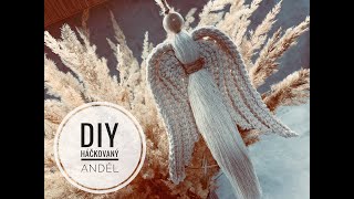 DIY háčkovaný anděl - YouTube