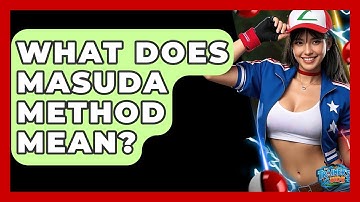 What Does Masuda Method Mean? - The Trainers Guide