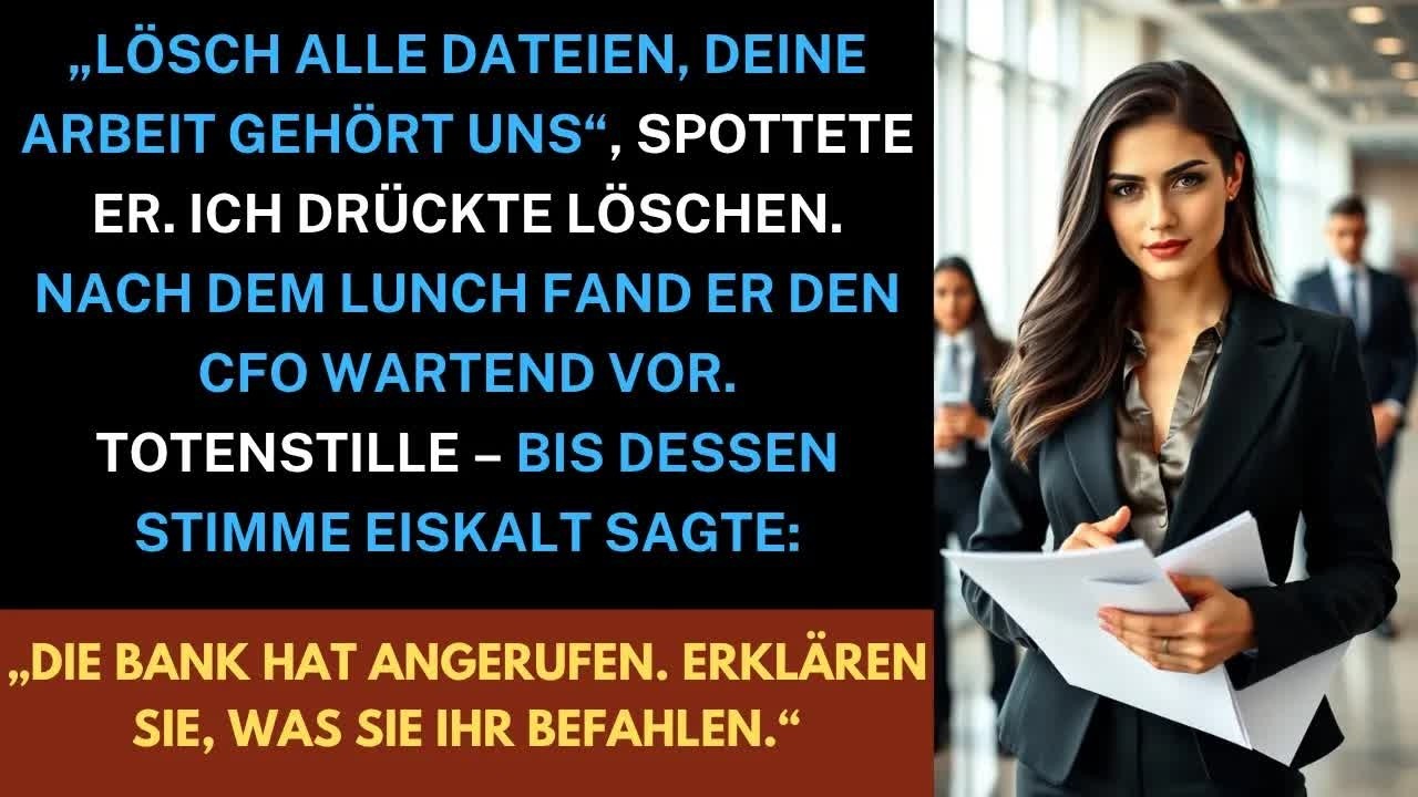 Sie hat seine Compliance Falle ausgelöst ｜ Das letzte Spiel im Konzern ♟️