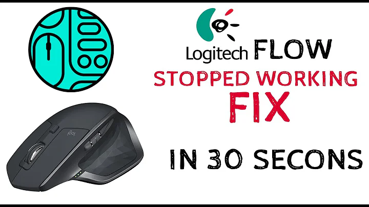 Logitech Flow Stopped Working - FIX in 30 Seconds!