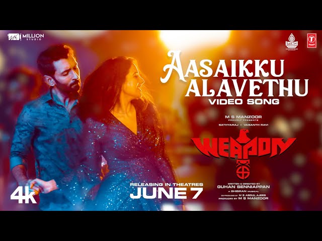 Aasaikku Alavethu Video | Weapon Movie | Vasanth Ravi | Armaan M | Ghibran | MS Manzoor | Guhan class=