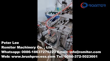 Automatic Paint Roller Frame Cage and Wire Assembling Machine