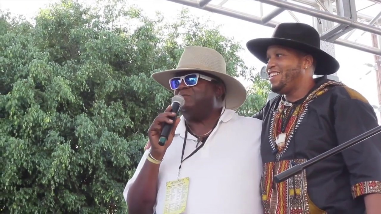 Andrae Alexander at the Central Avenue Jazz Festival 2018