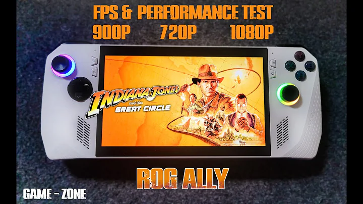 Indiana Jones and the Great Circle on Rog Ally