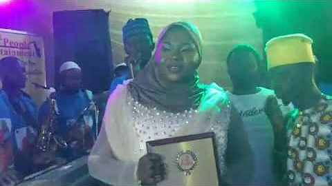 CITY PEOPLE HONOURS ISLAMIC MUSIC STAR, RUQOYAAH GAWAT OYEFESO