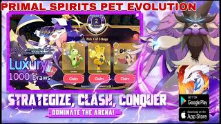 Primal Spirits Pet Evolution  Gameplay &amp; 12 Códigos - Android Pokémon RPG!