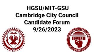 Cambridge Council Candidates Clash at Forum Hosted by Harvard Grad