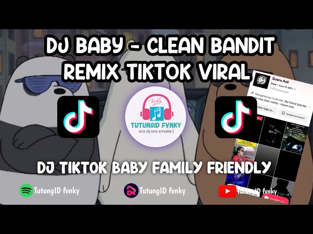 DJ BABY - CLEAN BANDIT FAMILY FRIENDLY SOUND Kwn • sanz ft RFS - TIKTOK VIRAL 2024 class=