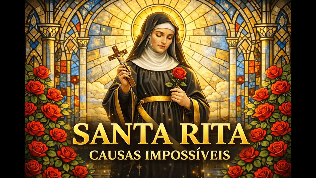 Santa Rita das Causas Impossíveis | Oração Poderosa por Paz, Prosperidade e Esperança