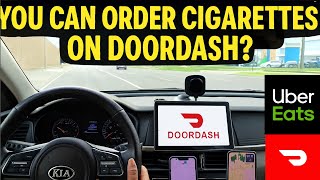 Cigarette orders on DoorDash? | Uber Eats | Grubhub | DeliverThat | Ray Bans | Favor |
