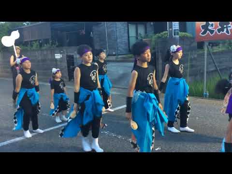 聯坊童子2019・ひょうたん祭り（大江戸1本目）
