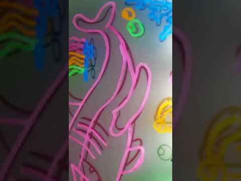3D доска Glow Drawing Board для рисования светом