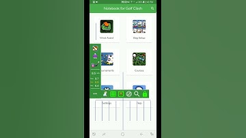 Notebook for Golf Clash Demonstration Wind Assist Turning the curling gridlines on and off Andro