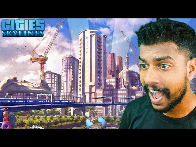BUILDING MY OWN CITY 😍 !! Cities Skylines (Part 1) class=