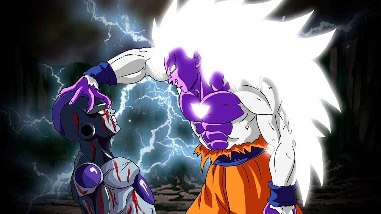 Goku Deus da destruição vs Freeza Black#anime #dragonball #fypシ #fyp #