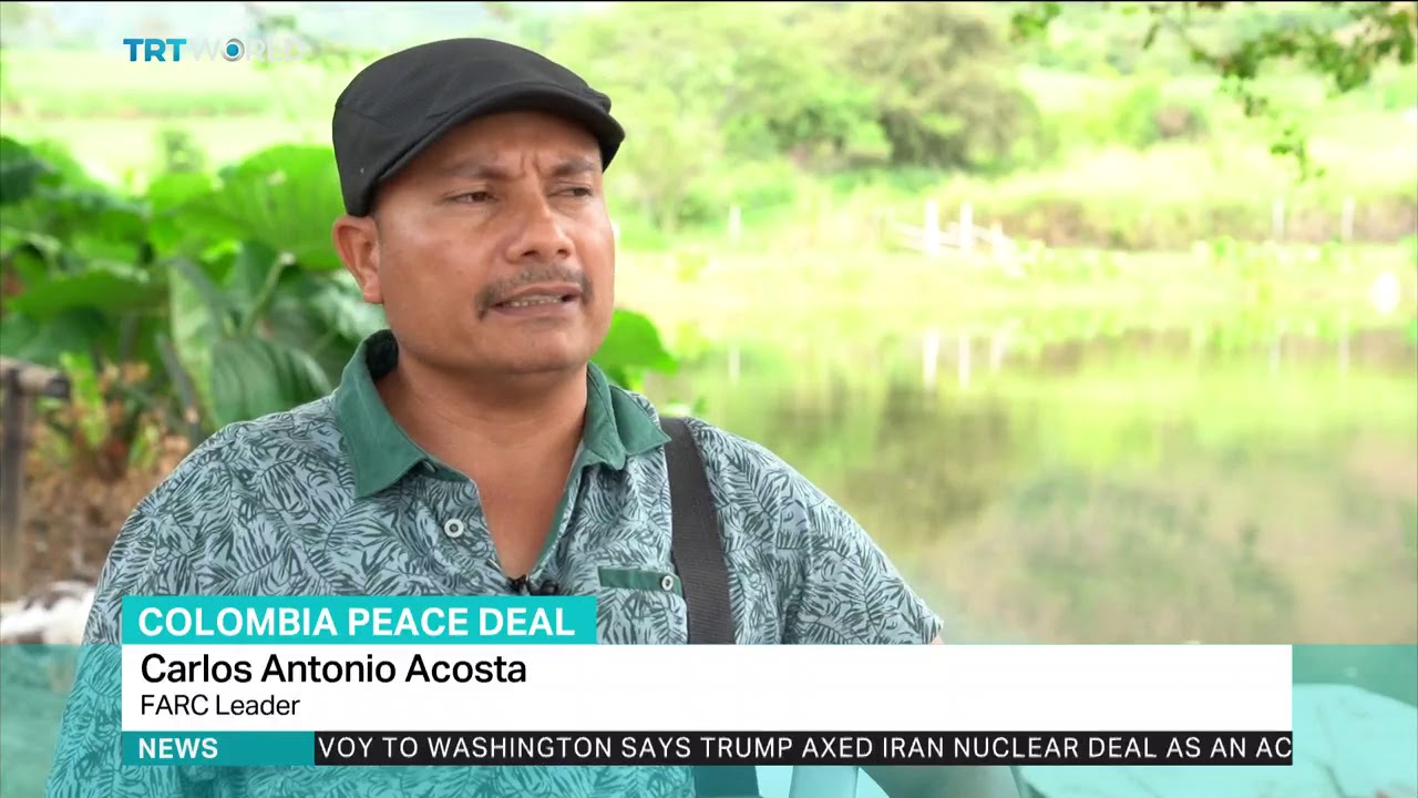 Colombia's FARC peace deal failing in many areas despite progress newspaper mockup