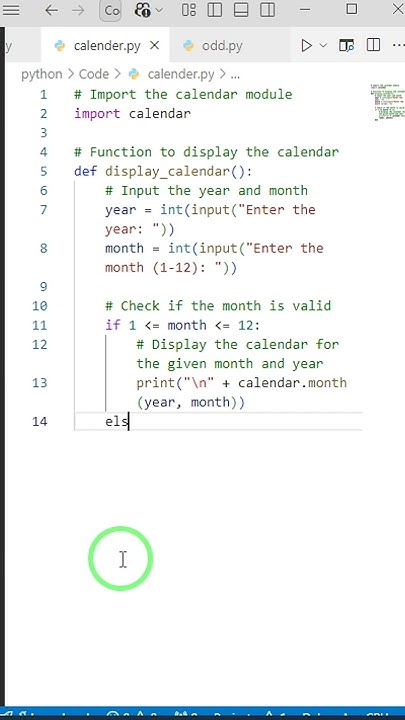 Calendar in Python #coding || #AaoSikheIT #python #learnpythoninhindi # ...