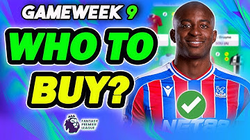 GAMEWEEK 9 BEST PLAYERS TO BUY✅ | Fantasy Premier League 2025/26 Tips