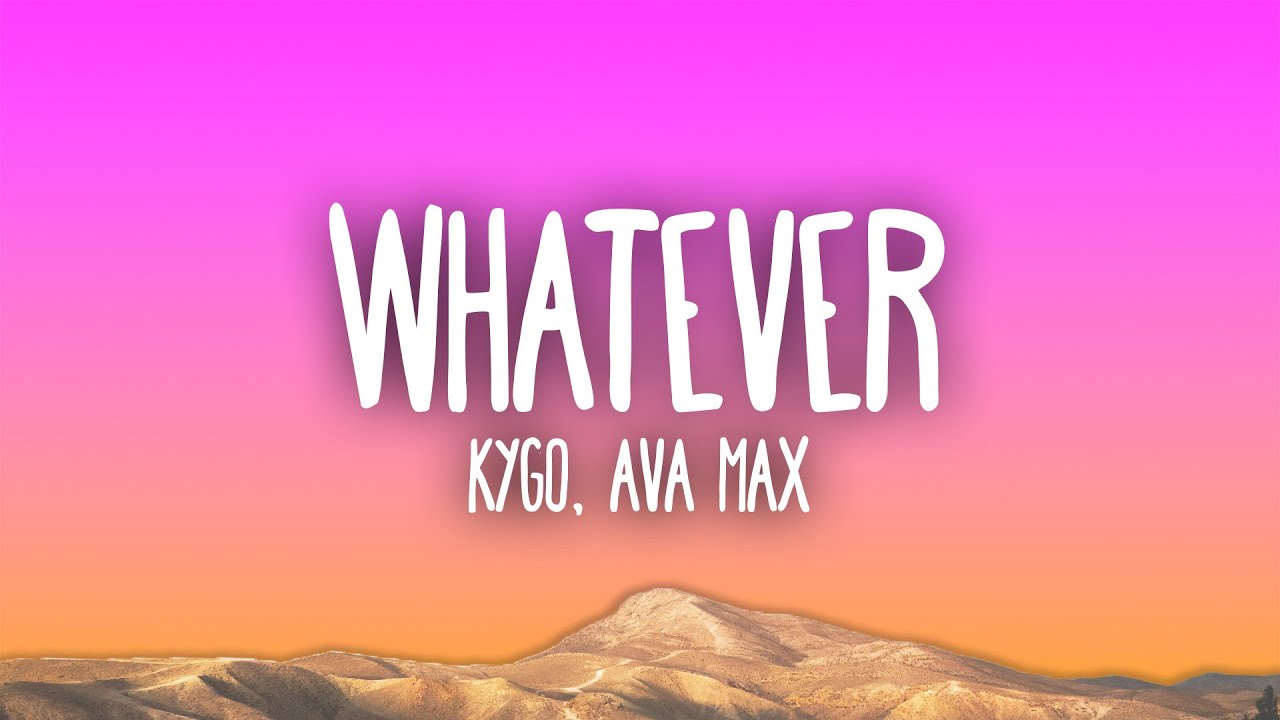 Kygo, Ava Max - Whatever (slowed + reverb)