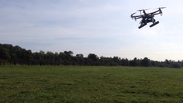 F550 Flamewheel, Naza v2+GPS, iOSD mini, FPV, 3 axis Gimbal, GoPro 3+ in action HD 1080p