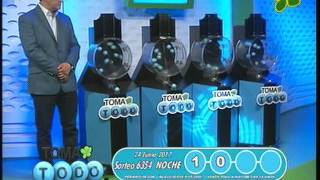 Sorteo Toma Todo Del 24 De Junio De 2017. Noche