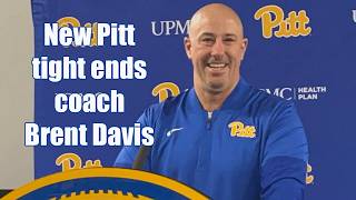 New Pitt tight ends coach Brent Davis | Pitt football on Panther-Lair.com 2/27/2026