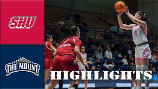 Mount Womens Basketball Vs. Sacred Heart Highlights 22626
