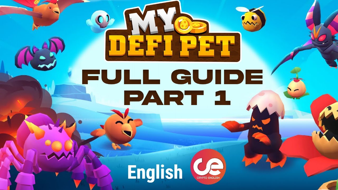 My DeFi Pet (DPET) Beginner's Guide Part 1 English YouTube