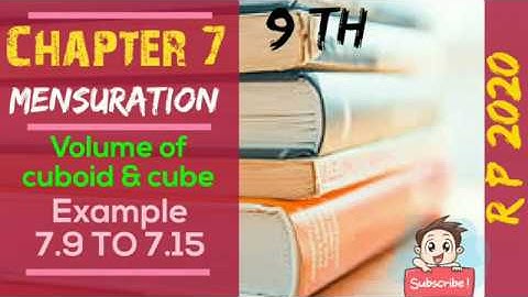 TN Samacheer 9 Maths New Syllabus Mensuration Example 7.9,7.10,7.11,7.12,7.13,7.14,7.15