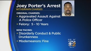 DA Reducing Charges Against Steelers Assistant Coach Joey Porter