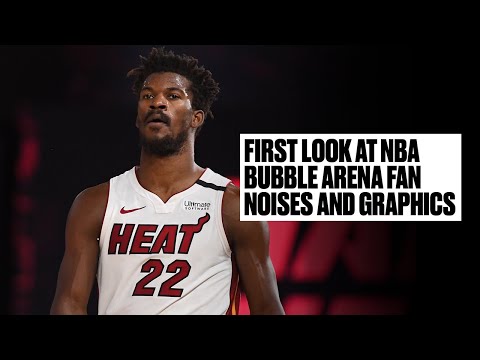 NBA Bubble Debuts Digital Fan Noises, Chants, Graphics And Socially Distant Benches
