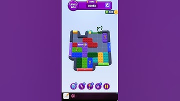 Color Block Jam Level 604 Walkthrough / Solution