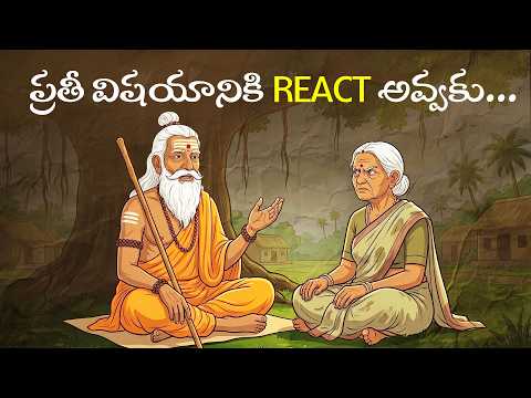 Don’t React to Everything | Eye-Opening Short Moral Story Telugu