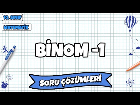 10. Sınıf Matematik - Binom Soru Çözümleri -1 | 2022