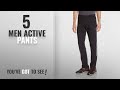 Asics Active Pants [ Winter 2018 ]: ASICS Men's Thermopolis Pants, Performance Black, Large