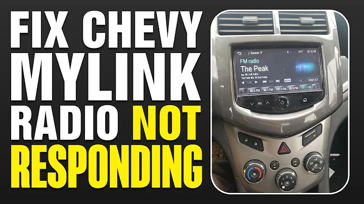 How To Fix Chevy MyLink Radio Not Responding