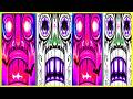 Temple Run 2 REVERSE GAMEPLAY - VOLCANO ISLAND VS FALL JUNGLE VS SKY SUMMIT