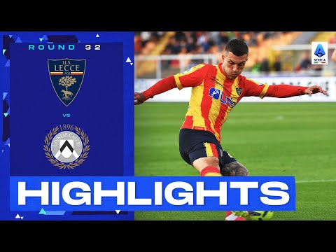 Lecce Udinese Goals And Highlights