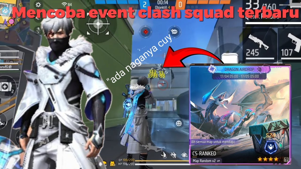 mencoba event clash squad terbaru - free fire Indonesia - YouTube