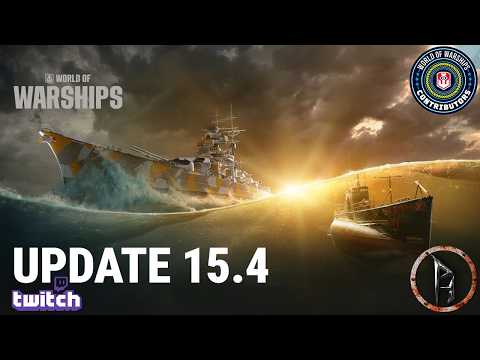 World of Warships - Patch Day! 15.4 Update! Sorsolás+Dropok! Heti Hajóka Móka |HHM||CC|