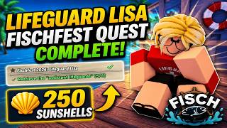 Cara Menyelesaikan Quest Lifeguard Lisa Fischfest di Fisch | Roblox screenshot 4