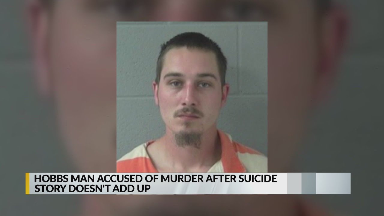 Hobbs man accused of murder after suicide story did not add up - YouTube