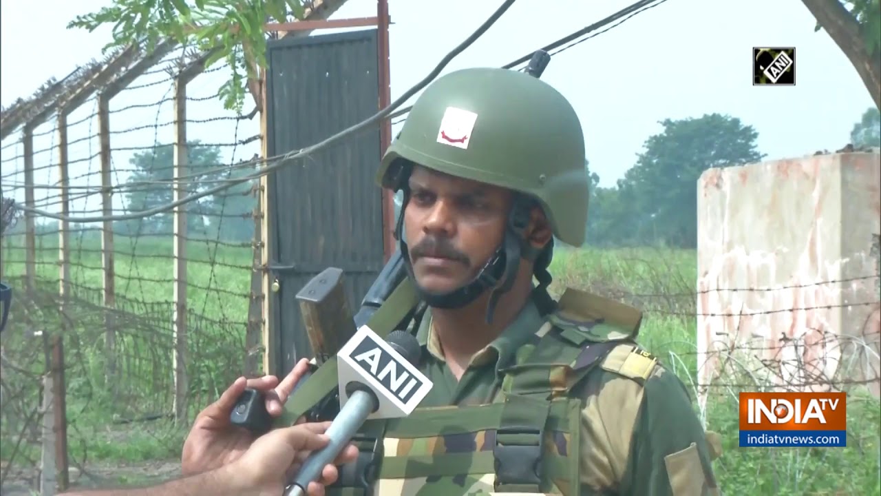 BSF Jawans intensify patrolling along international border in Jammu