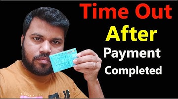 PAN Card Time Out, Transaction Failed & Error 2024 | Satyendra Mehra