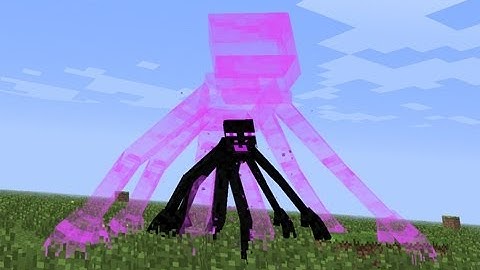 Minecraft Mod Showcase MUTANT ENDERMAN