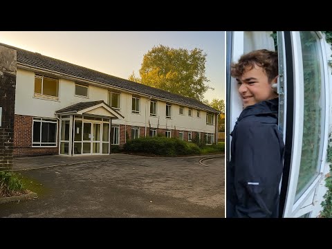 WE SET OFF ALARMS! at this abandoned day centre