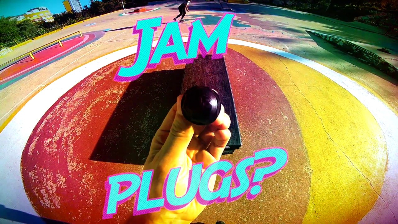 Roller skating with JAM PLUGS session YouTube