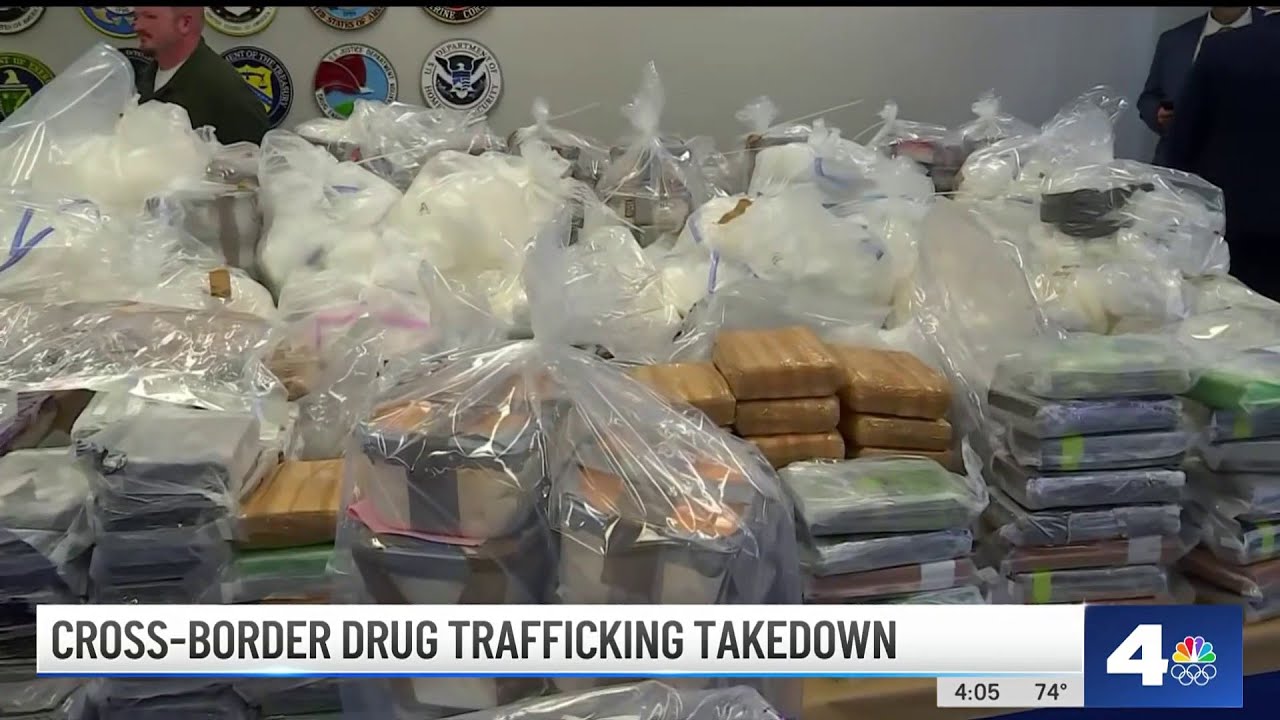 FBI busts international drug trafficking ring connected to LA narcotics ...