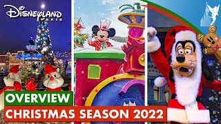 Complete Overview Christmas Season 2022 at Disneyland Paris / Saison Noel 2022